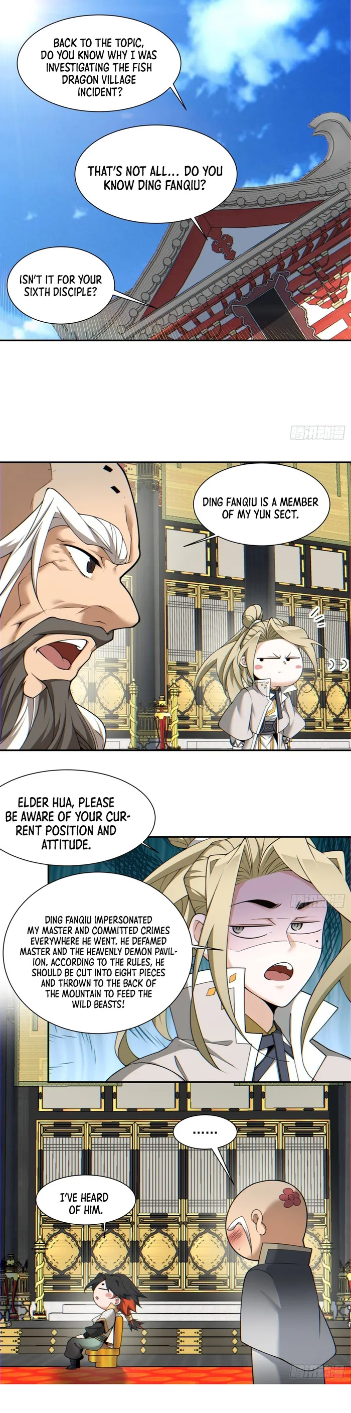 My Disciples Are All Big Villains — Chapter 116 — page 12