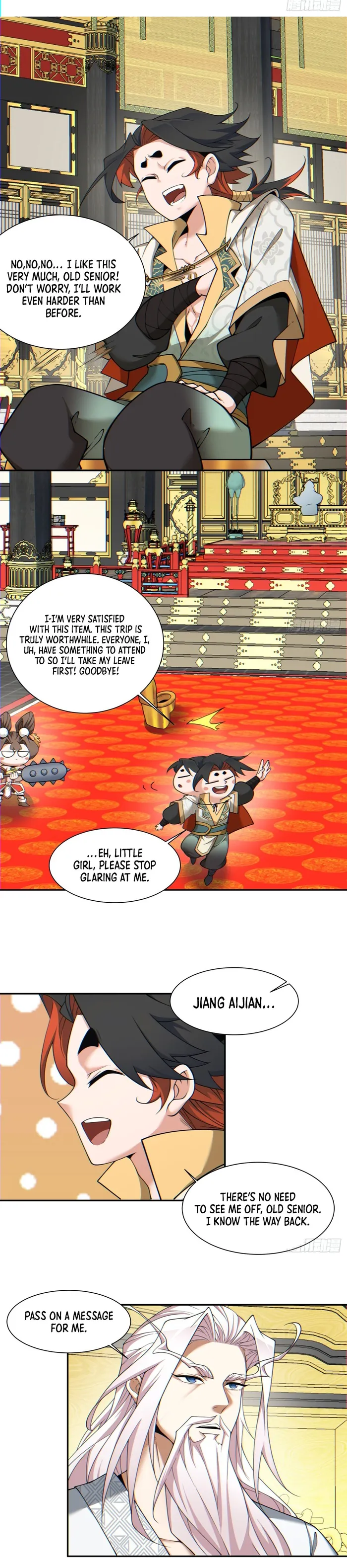 My Disciples Are All Big Villains — Chapter 117 — page 8