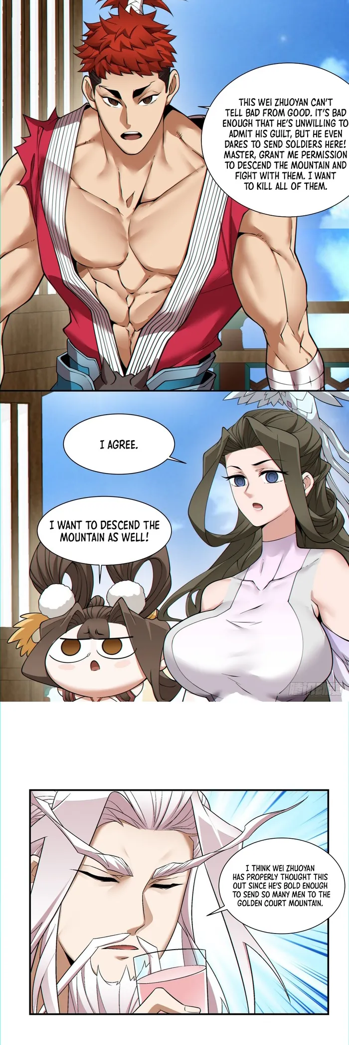 My Disciples Are All Big Villains — Chapter 127 — page 4