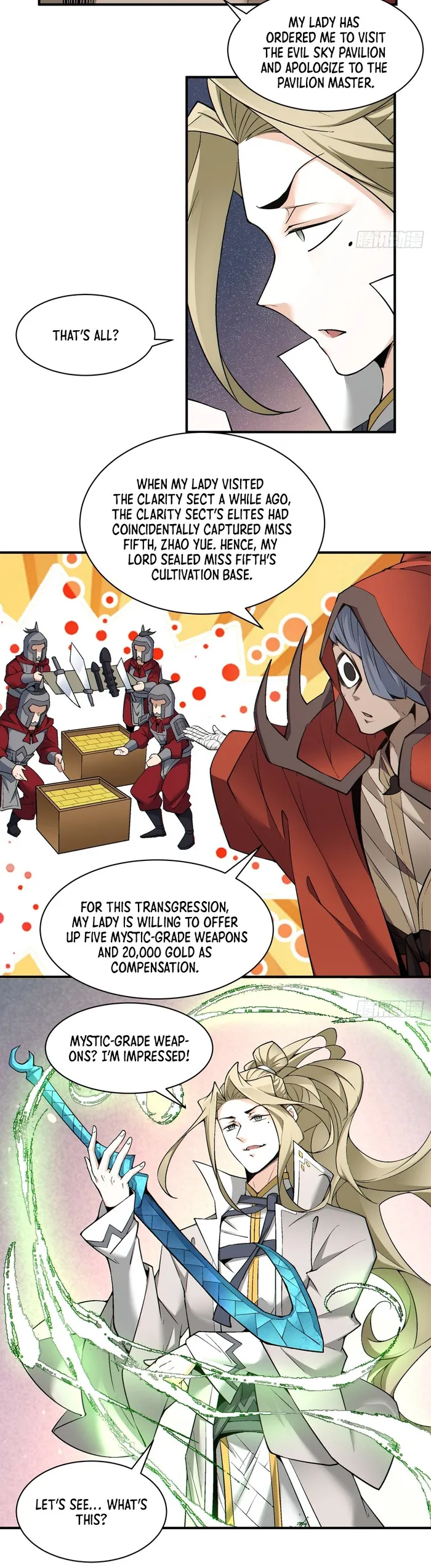 My Disciples Are All Big Villains — Chapter 131 — page 7