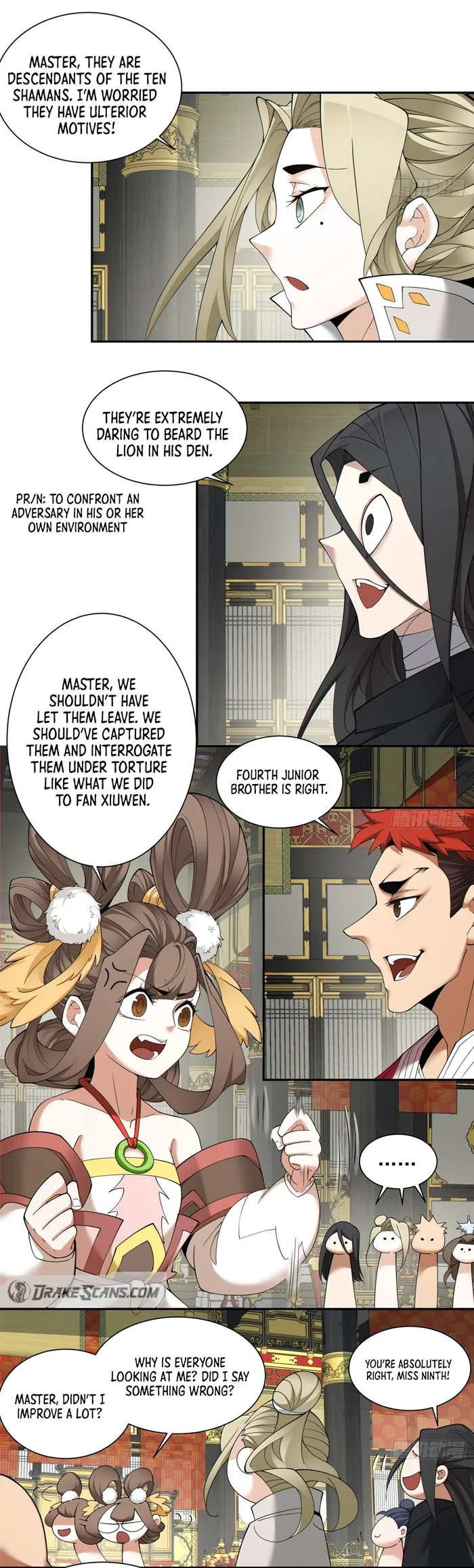 My Disciples Are All Big Villains — Chapter 133 — page 9