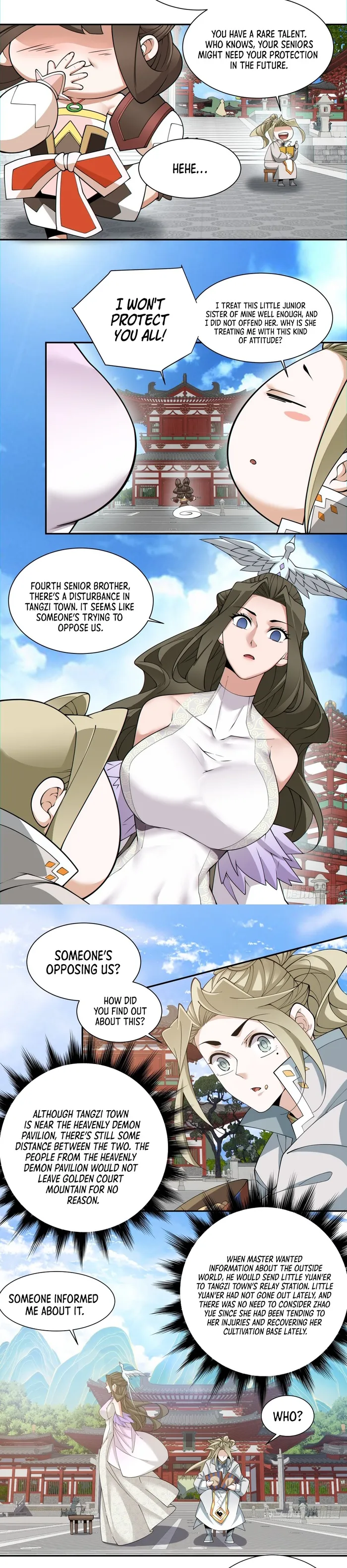 My Disciples Are All Big Villains — Chapter 140 — page 5