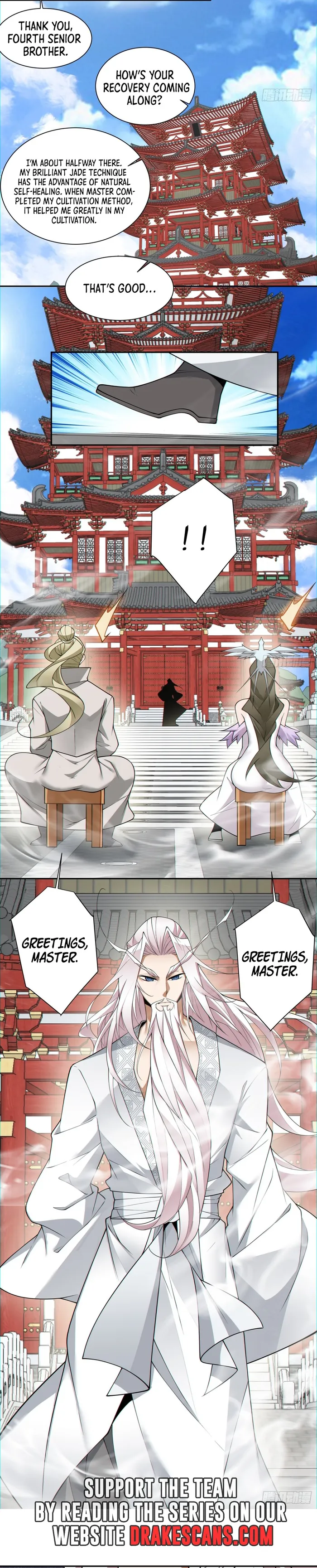 My Disciples Are All Big Villains — Chapter 140 — page 8