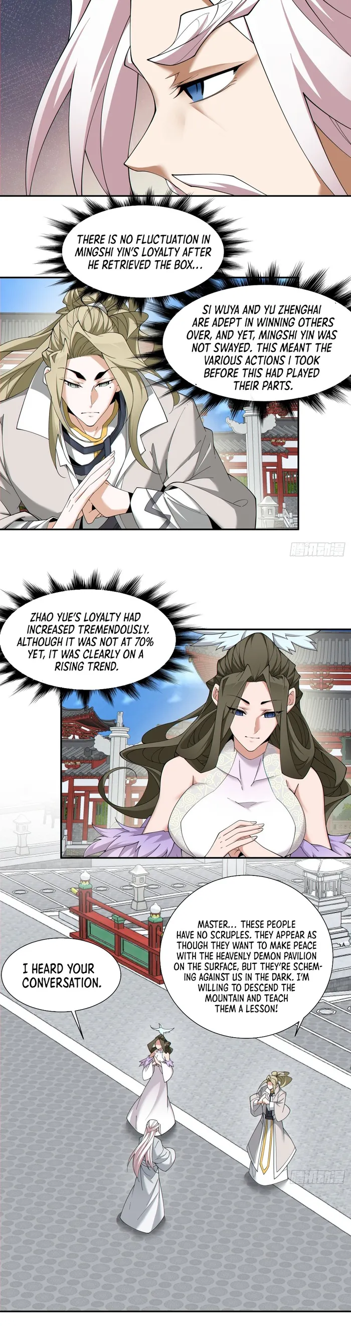 My Disciples Are All Big Villains — Chapter 140 — page 9