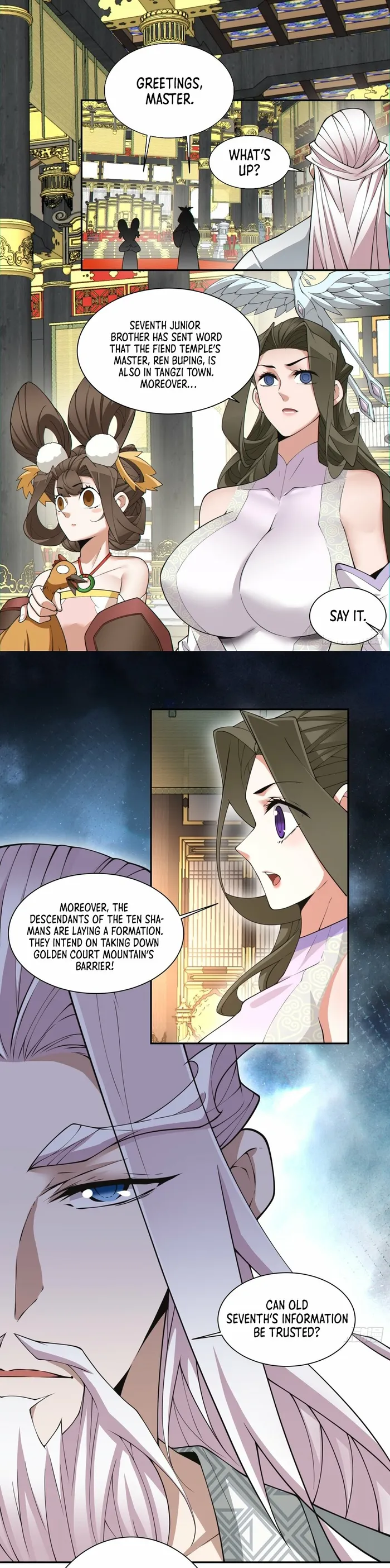 My Disciples Are All Big Villains — Chapter 141 — page 3