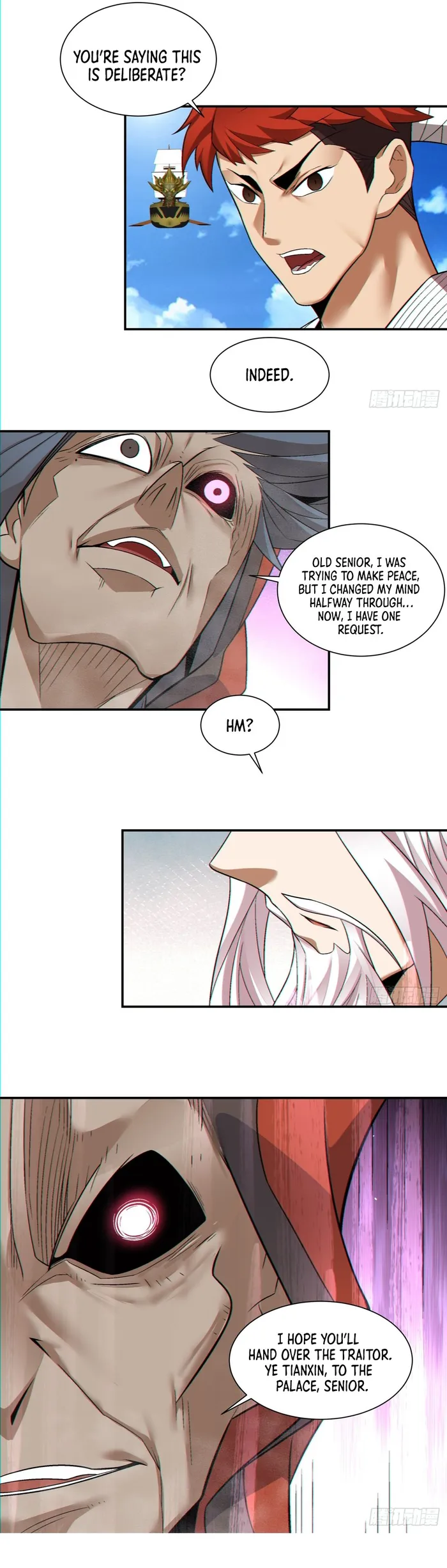 My Disciples Are All Big Villains — Chapter 143 — page 9