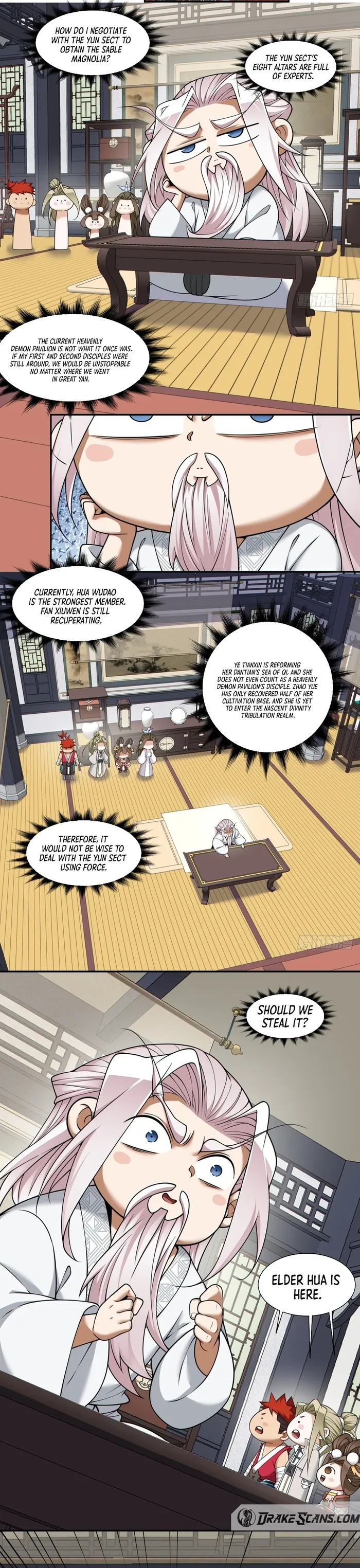 My Disciples Are All Big Villains — Chapter 166 — page 4