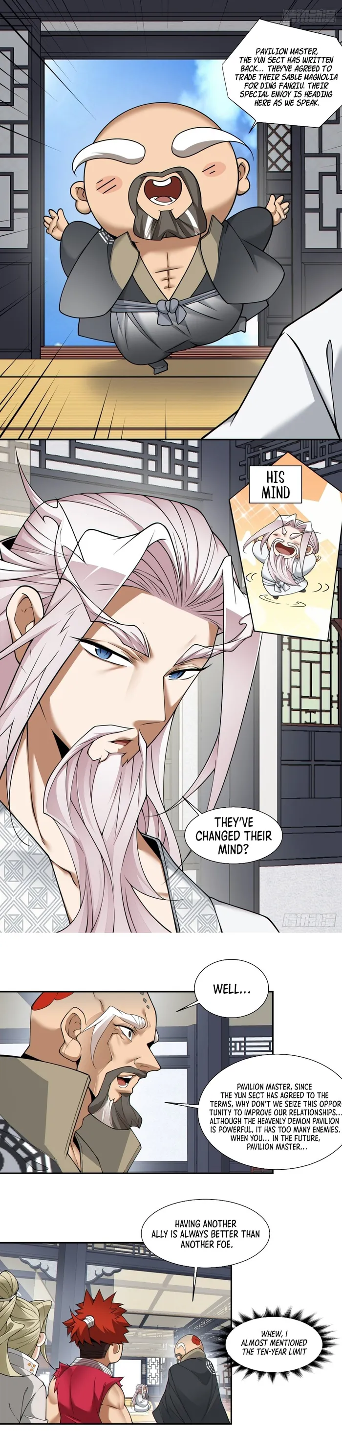 My Disciples Are All Big Villains — Chapter 166 — page 5