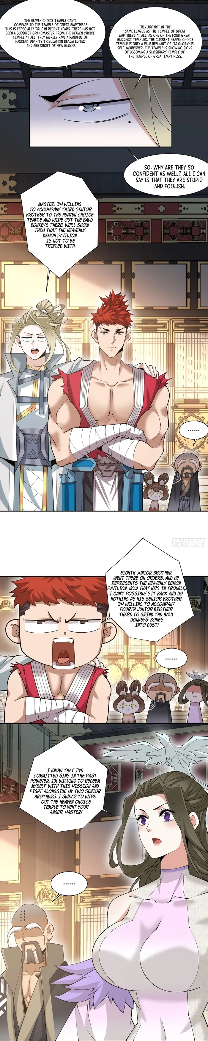 My Disciples Are All Big Villains — Chapter 167 — page 7