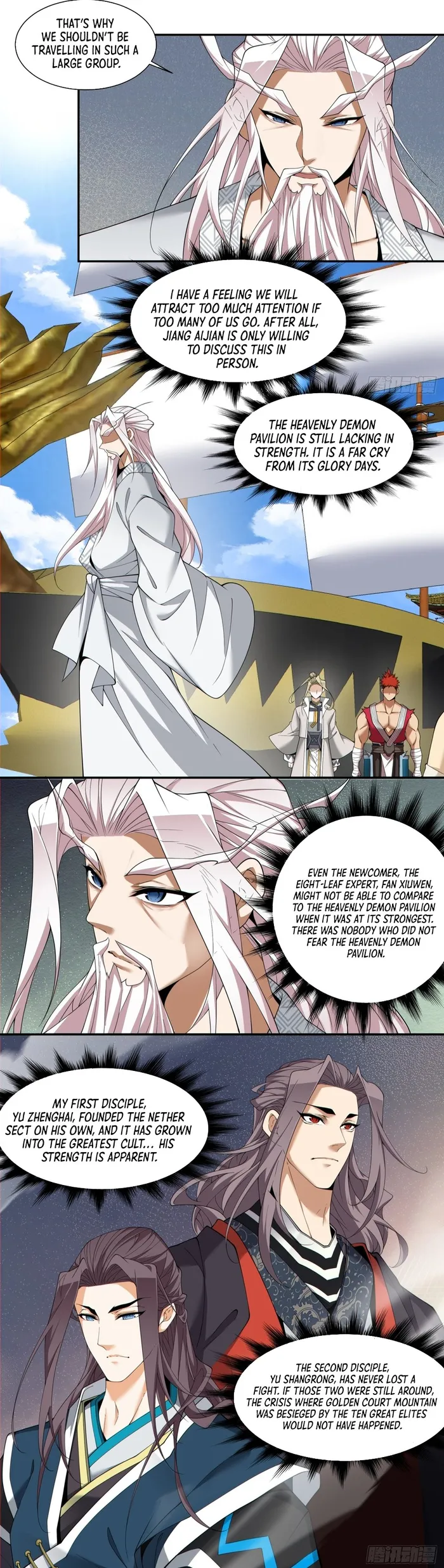 My Disciples Are All Big Villains — Chapter 180 — page 8