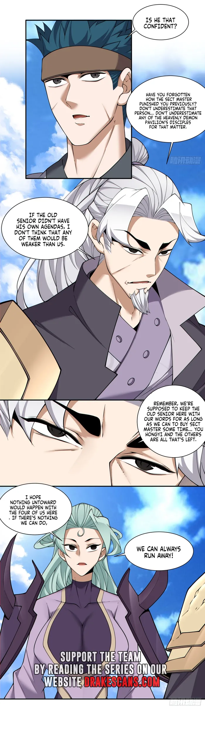 My Disciples Are All Big Villains — Chapter 218 — page 4