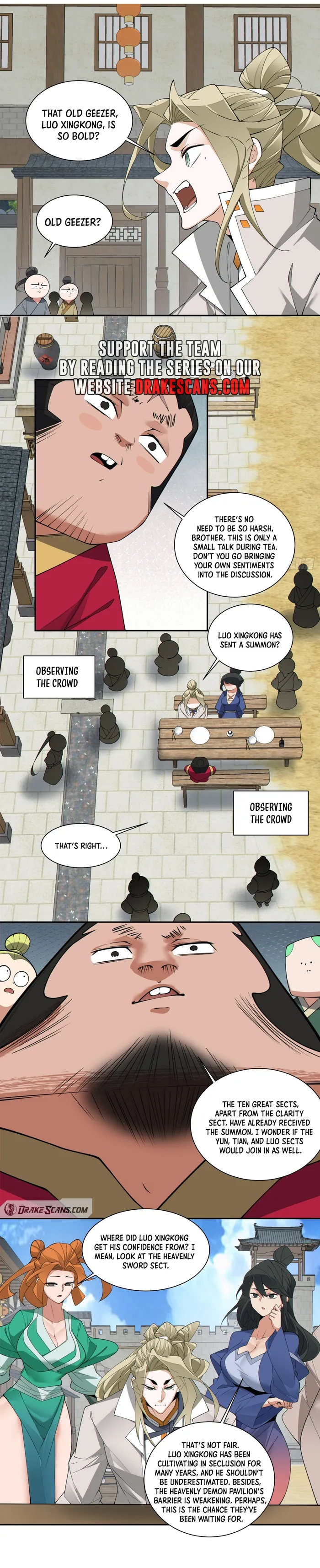 My Disciples Are All Big Villains — Chapter 228 — page 3