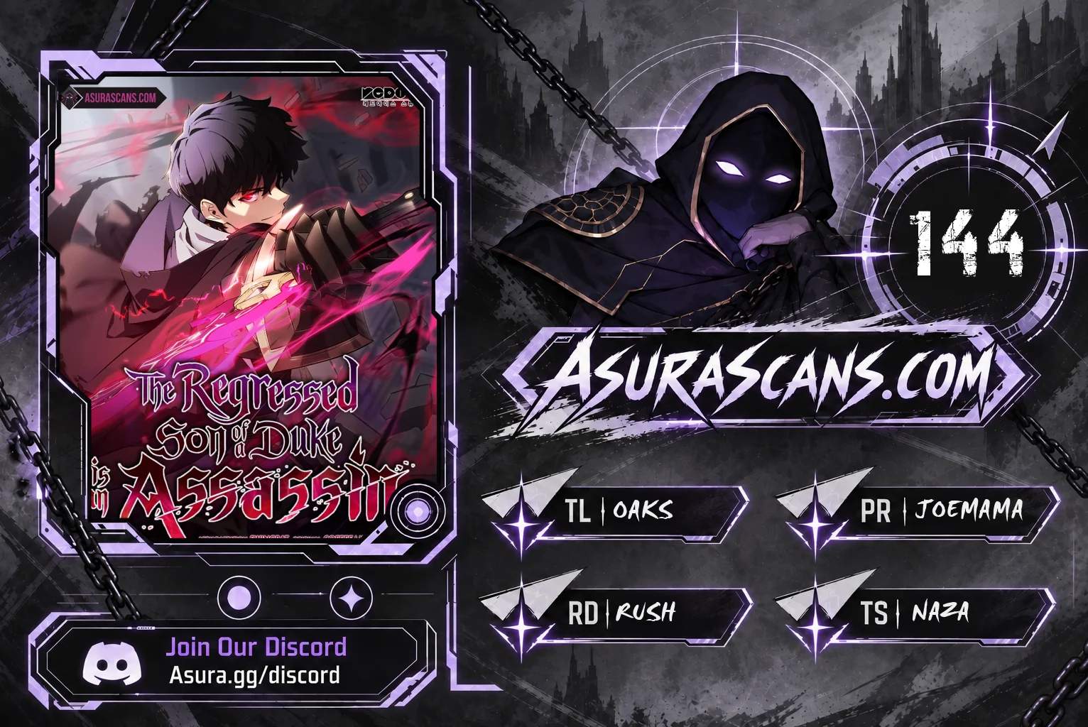 The Regressed Son of a Duke is an Assassin — Chapter 144 — page 1