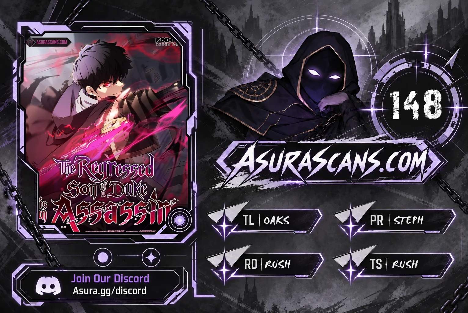 The Regressed Son of a Duke is an Assassin — Chapter 148 — page 1