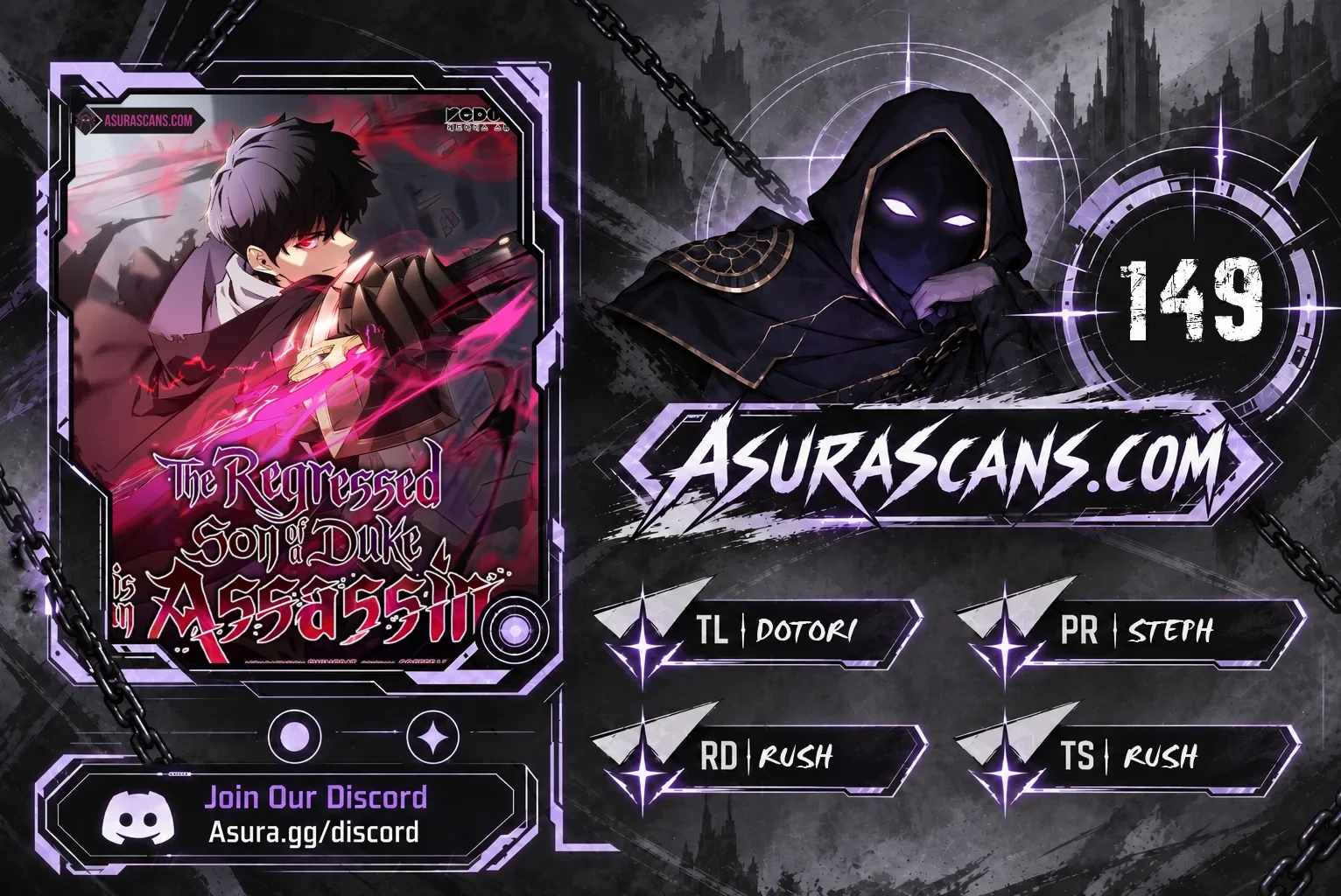The Regressed Son of a Duke is an Assassin — Chapter 149 — page 1
