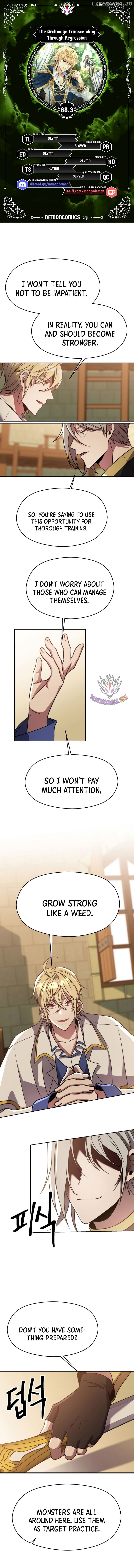 Archmage Transcending Through Regression — Chapter 88.3 — page 1