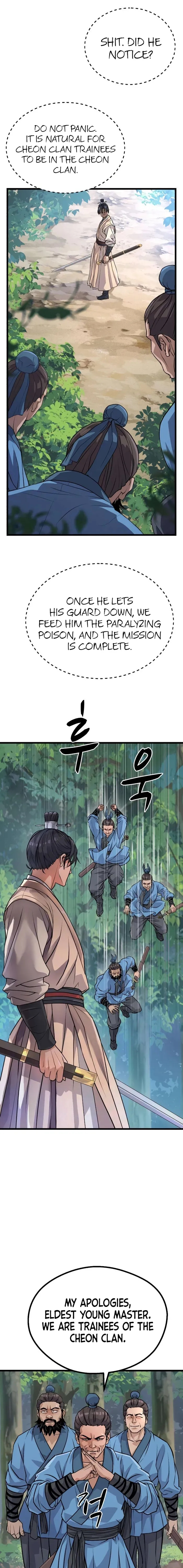 Becoming the Cheon Clan’s Mad Dog — Chapter 10 — page 1