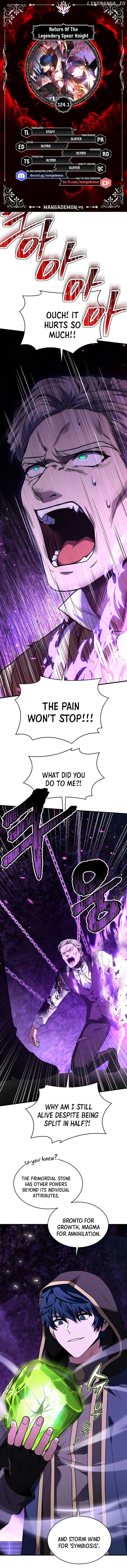 Return of the Legendary Spear Knight — Chapter 124.1 — page 1