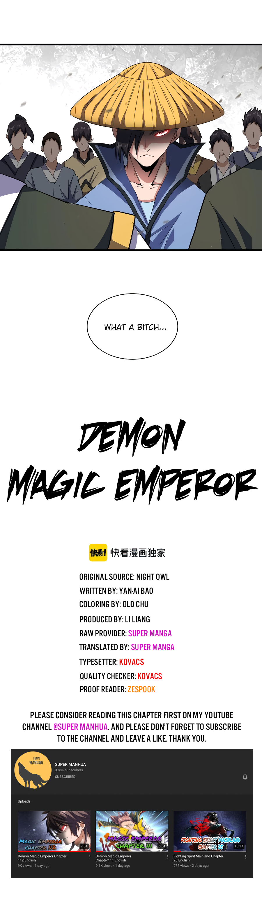 Magic Emperor — Chapter 111 — page 1