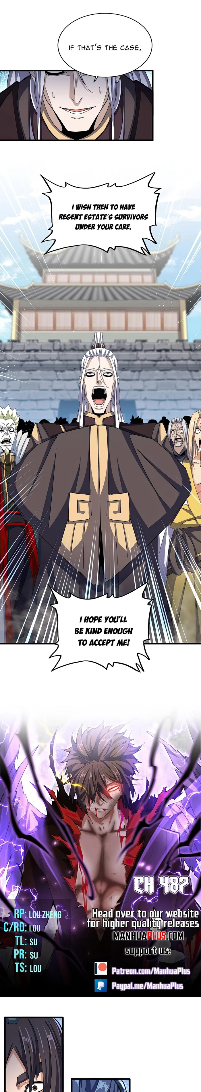 Magic Emperor — Chapter 487 — page 1