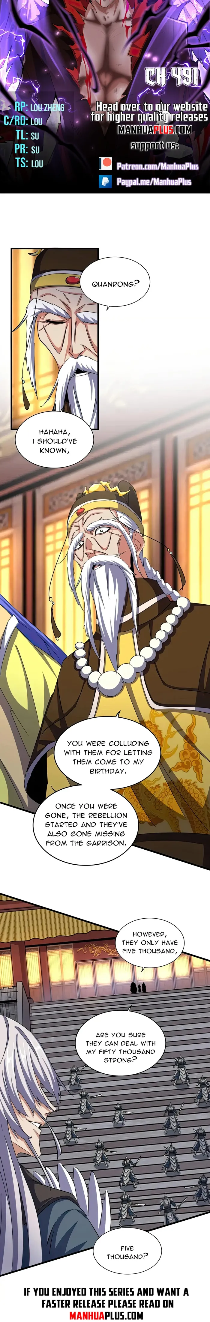 Magic Emperor — Chapter 491 — page 2