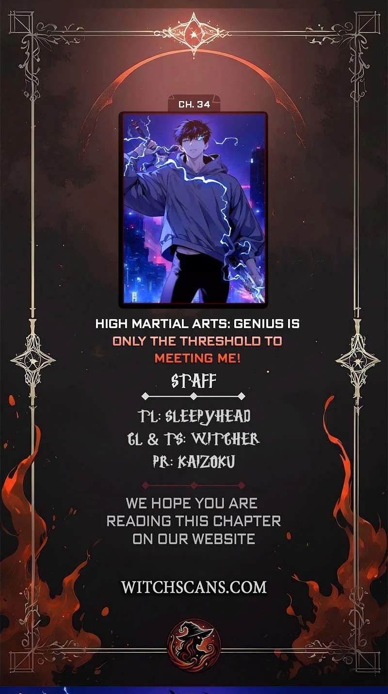 High Martial Arts: Genius Is Only the Threshold to Meeting Me! — Chapter 34 — page 1