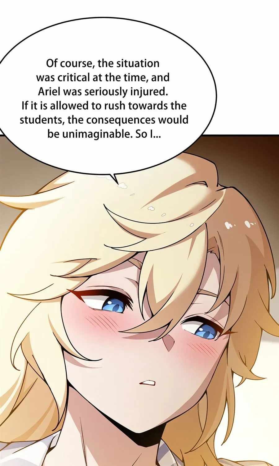 The Yellow-Haired Villain in Female Main Character’s Novel Wants Happiness — Chapter 72 — page 11