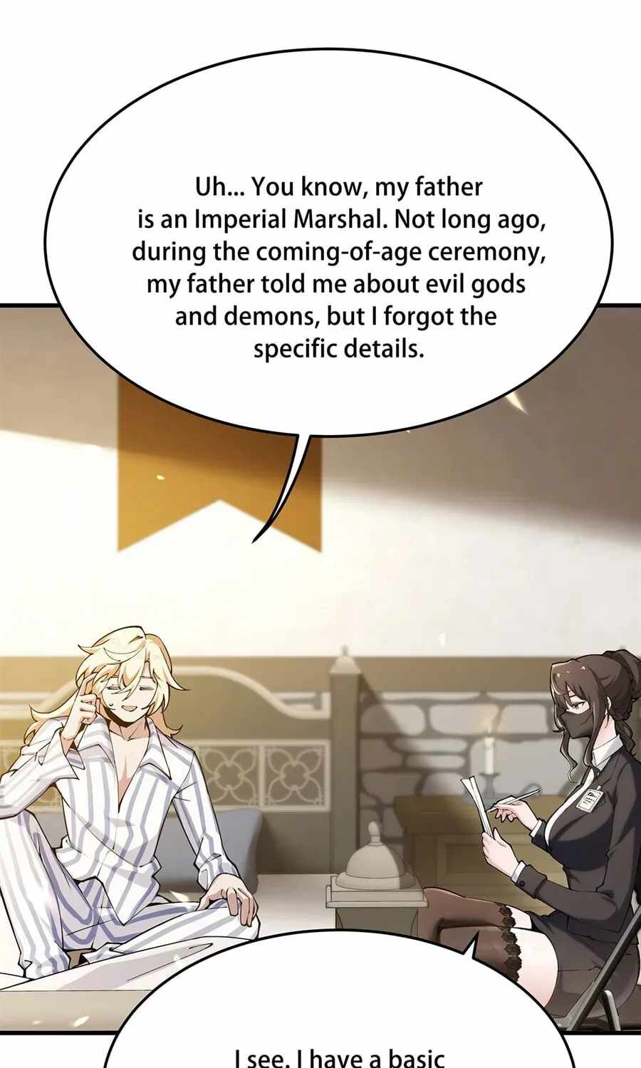 The Yellow-Haired Villain in Female Main Character’s Novel Wants Happiness — Chapter 72 — page 24