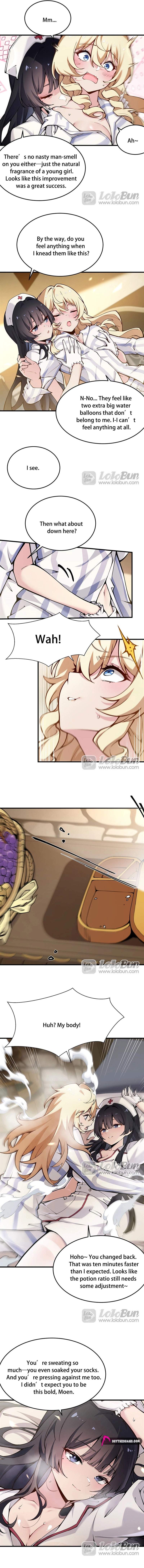 The Yellow-Haired Villain in Female Main Character’s Novel Wants Happiness — Chapter 75 — page 7