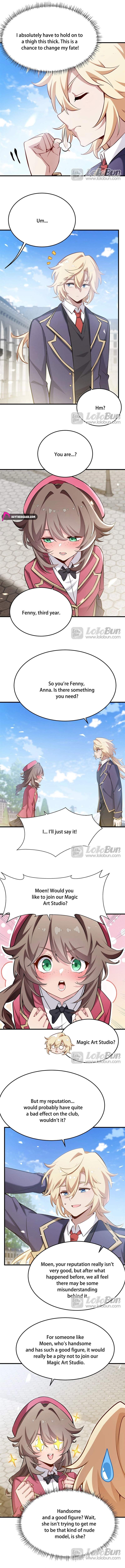 The Yellow-Haired Villain in Female Main Character’s Novel Wants Happiness — Chapter 78 — page 4