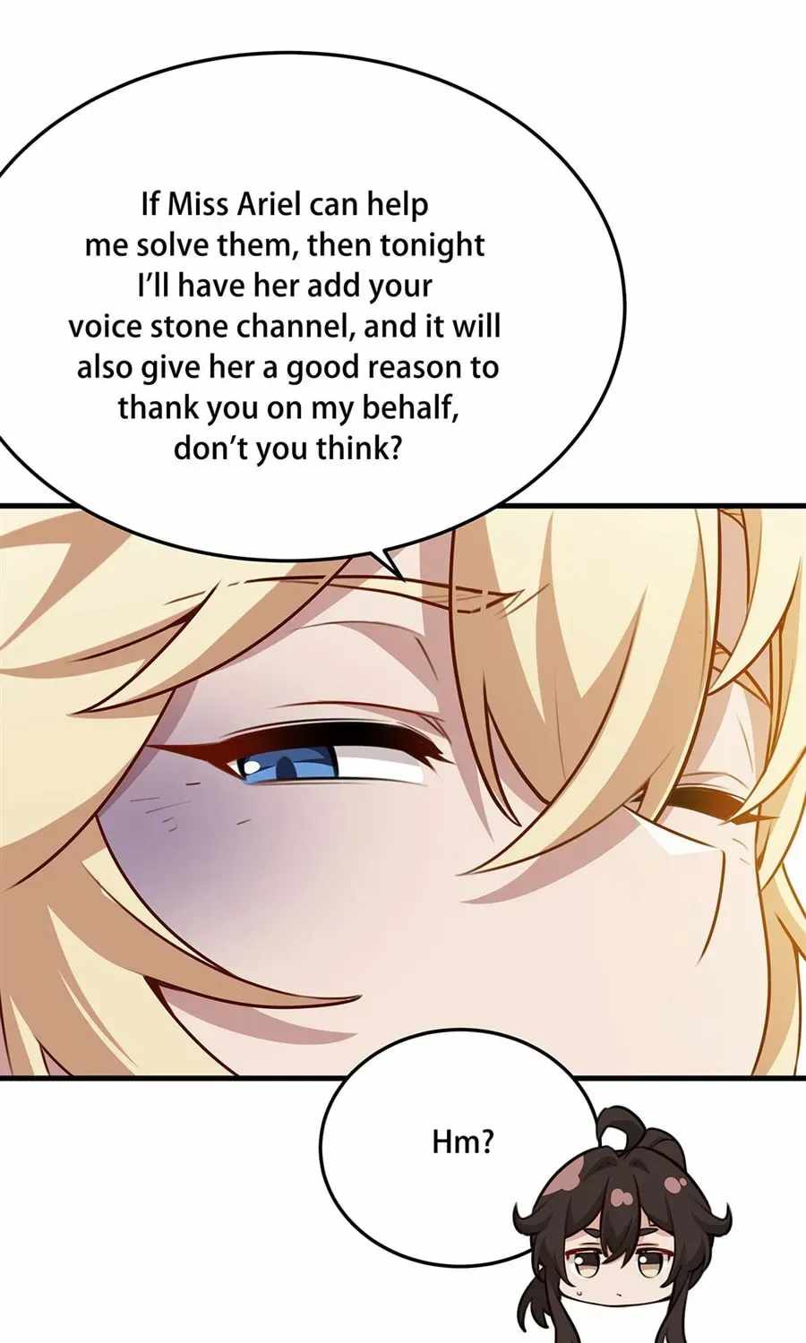 The Yellow-Haired Villain in Female Main Character’s Novel Wants Happiness — Chapter 79 — page 53