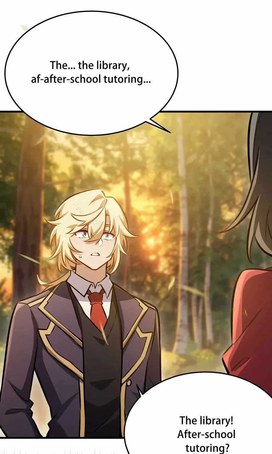 The Yellow-Haired Villain in Female Main Character’s Novel Wants Happiness — Chapter 85 — page 6