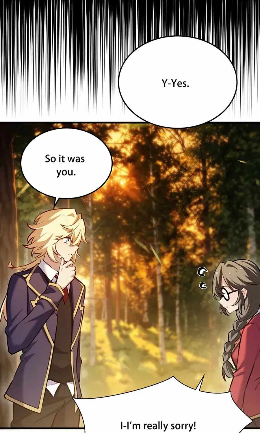 The Yellow-Haired Villain in Female Main Character’s Novel Wants Happiness — Chapter 85 — page 12