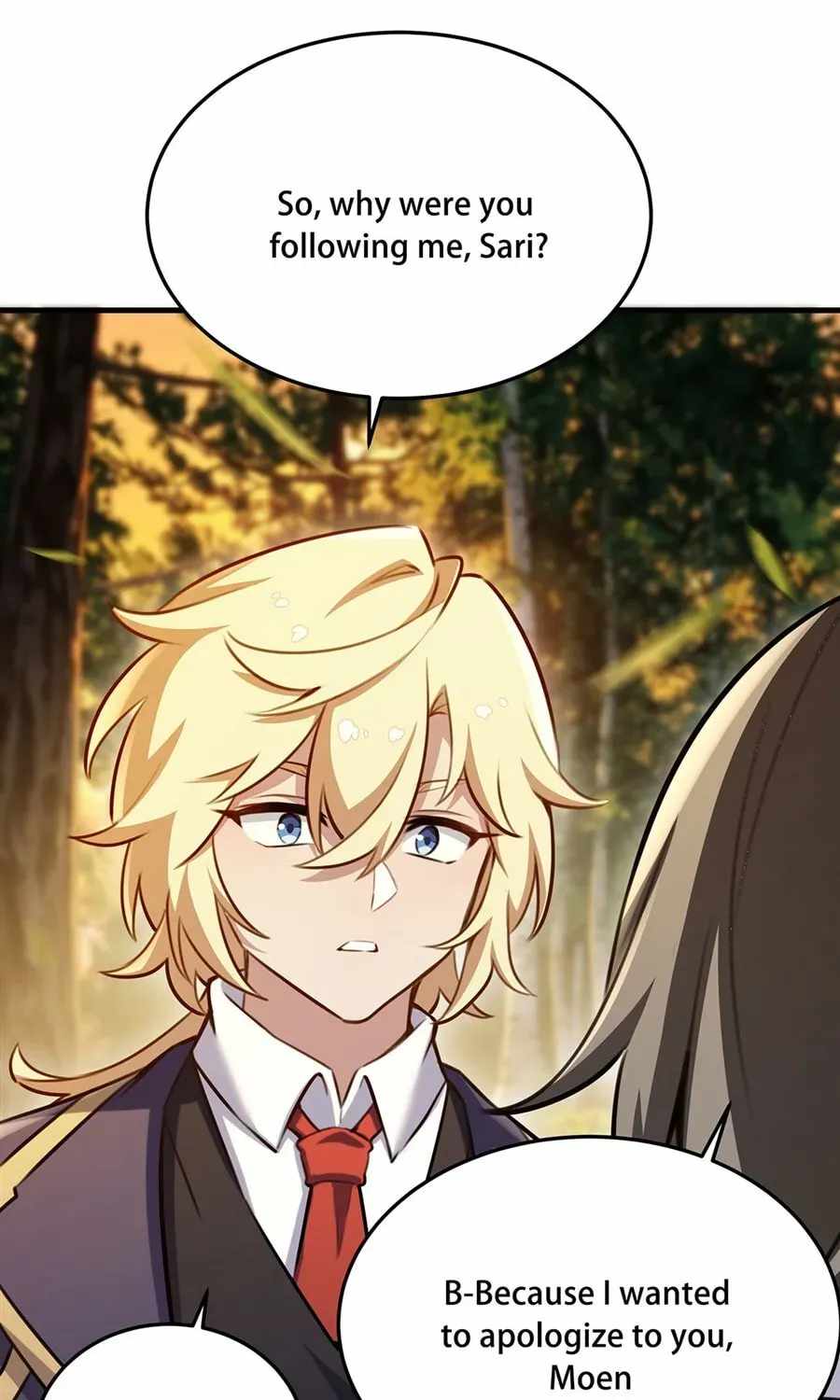 The Yellow-Haired Villain in Female Main Character’s Novel Wants Happiness — Chapter 85 — page 14