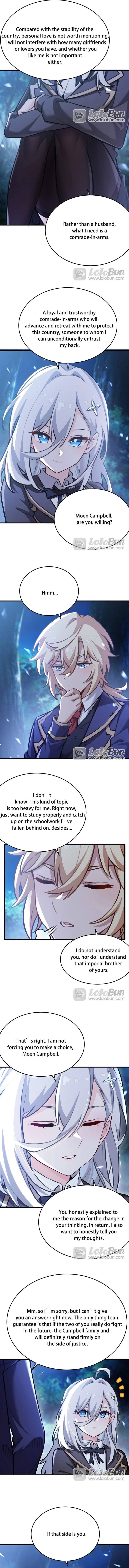 The Yellow-Haired Villain in Female Main Character’s Novel Wants Happiness — Chapter 88 — page 7
