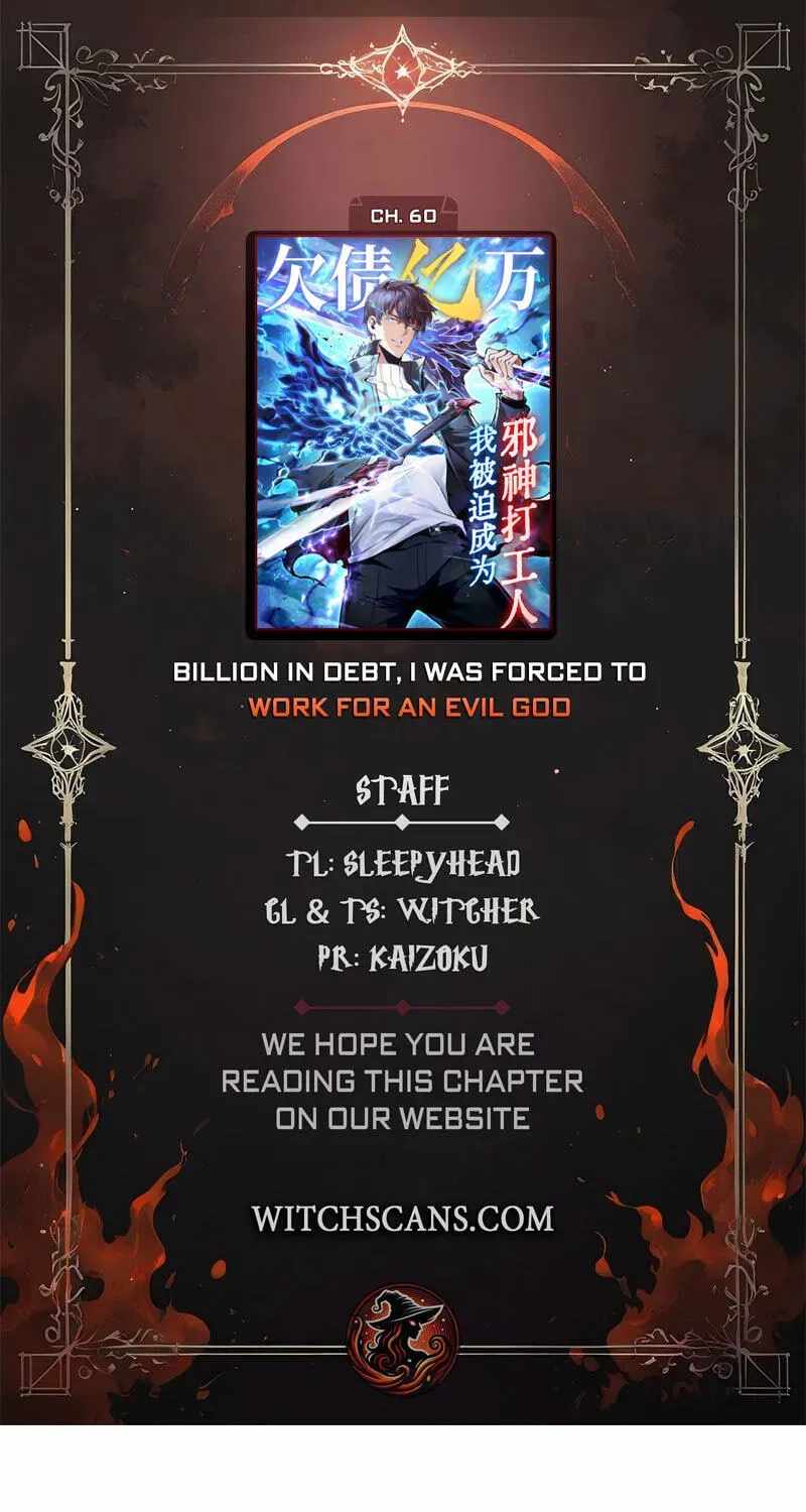 I Owe Billions in Debt, So I Was Forced to Work for an Evil God — Chapter 60 — page 1