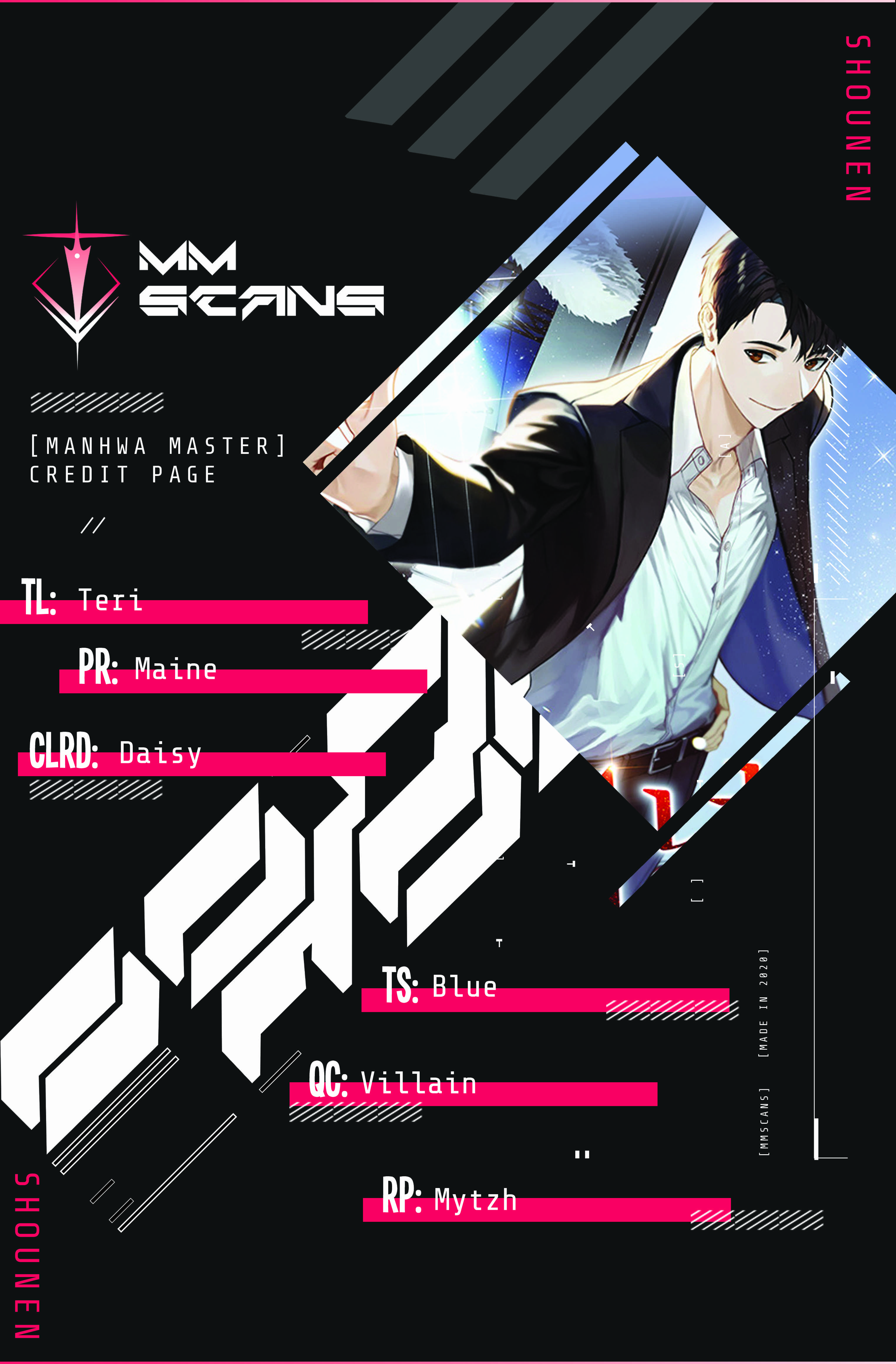 1st year Max Level Manager — Chapter 0 — page 1