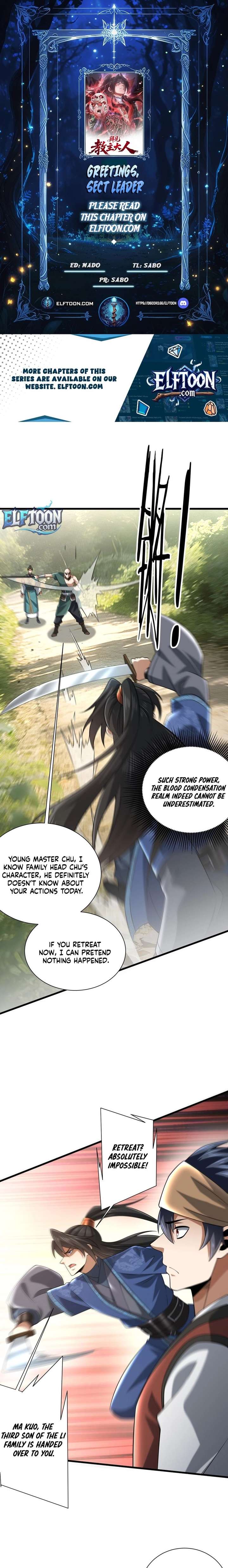 Greetings, Sect Leader — Chapter 13 — page 1
