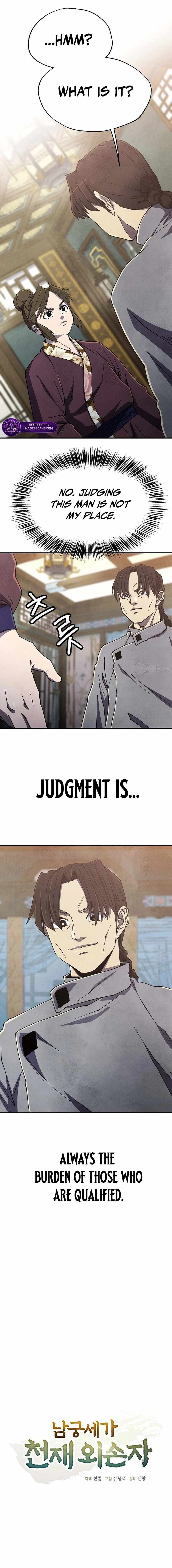 The Genius Grandson of Namgung Clan — Chapter 104 — page 1
