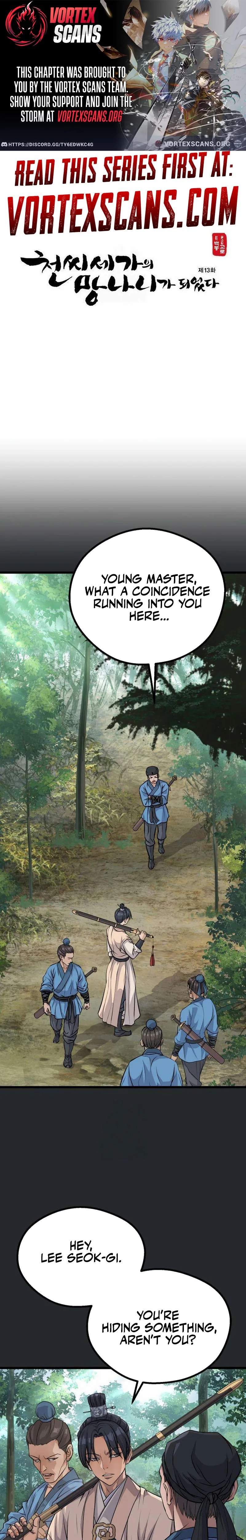 I Became the Scoundrel of the Cheon Family — Chapter 13 — page 1