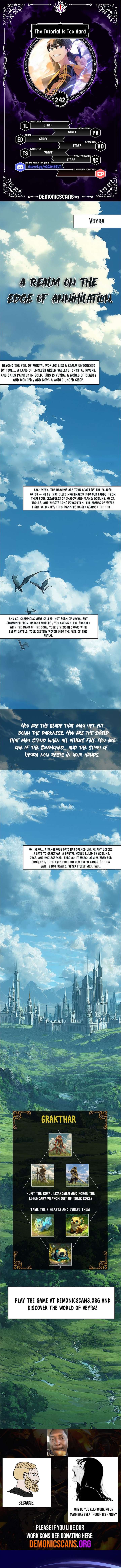 The Tutorial is Too Hard — Chapter 242 — page 1