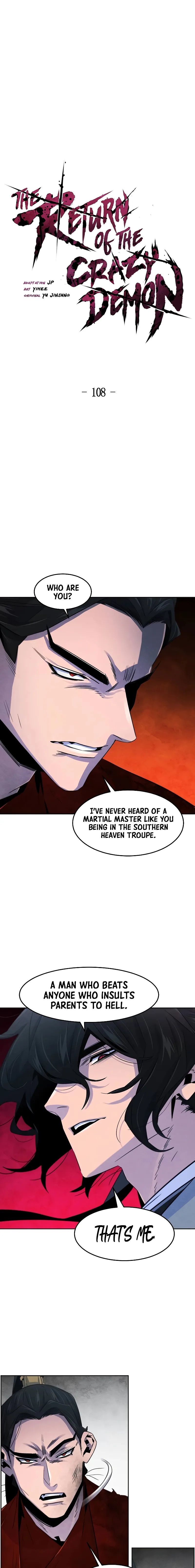Return of the Mad Demon — Chapter 108 — page 1