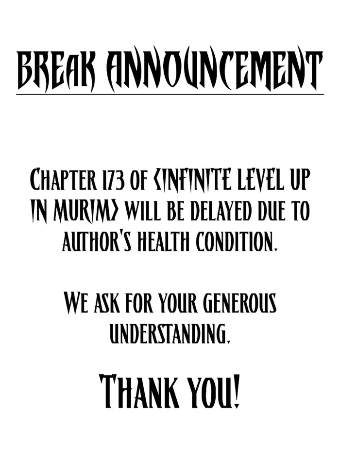 Infinite Level Up in Murim — Chapter 172.5 — page 1