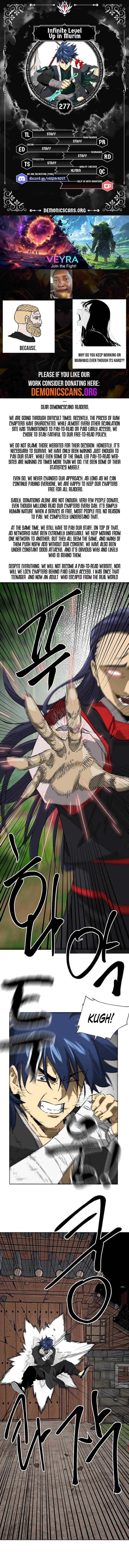 Infinite Level Up in Murim — Chapter 277 — page 1