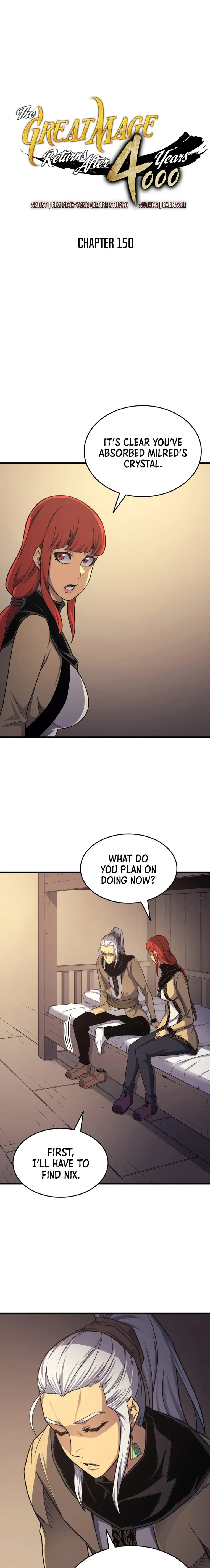 The Great Mage Returns After 4000 Years — Chapter 150 — page 1