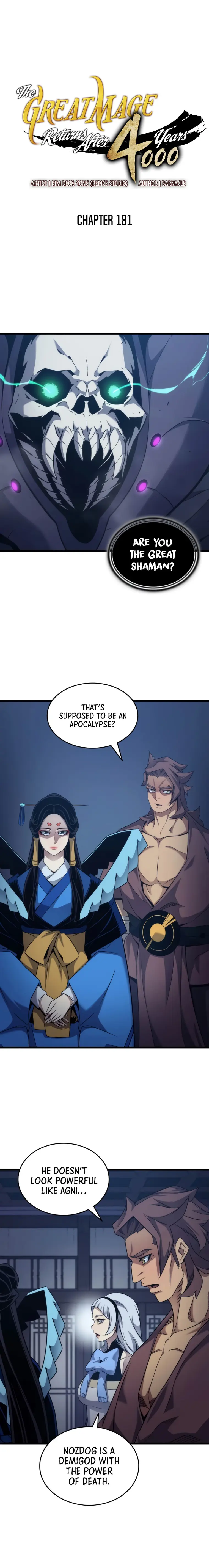 The Great Mage Returns After 4000 Years — Chapter 181 — page 1