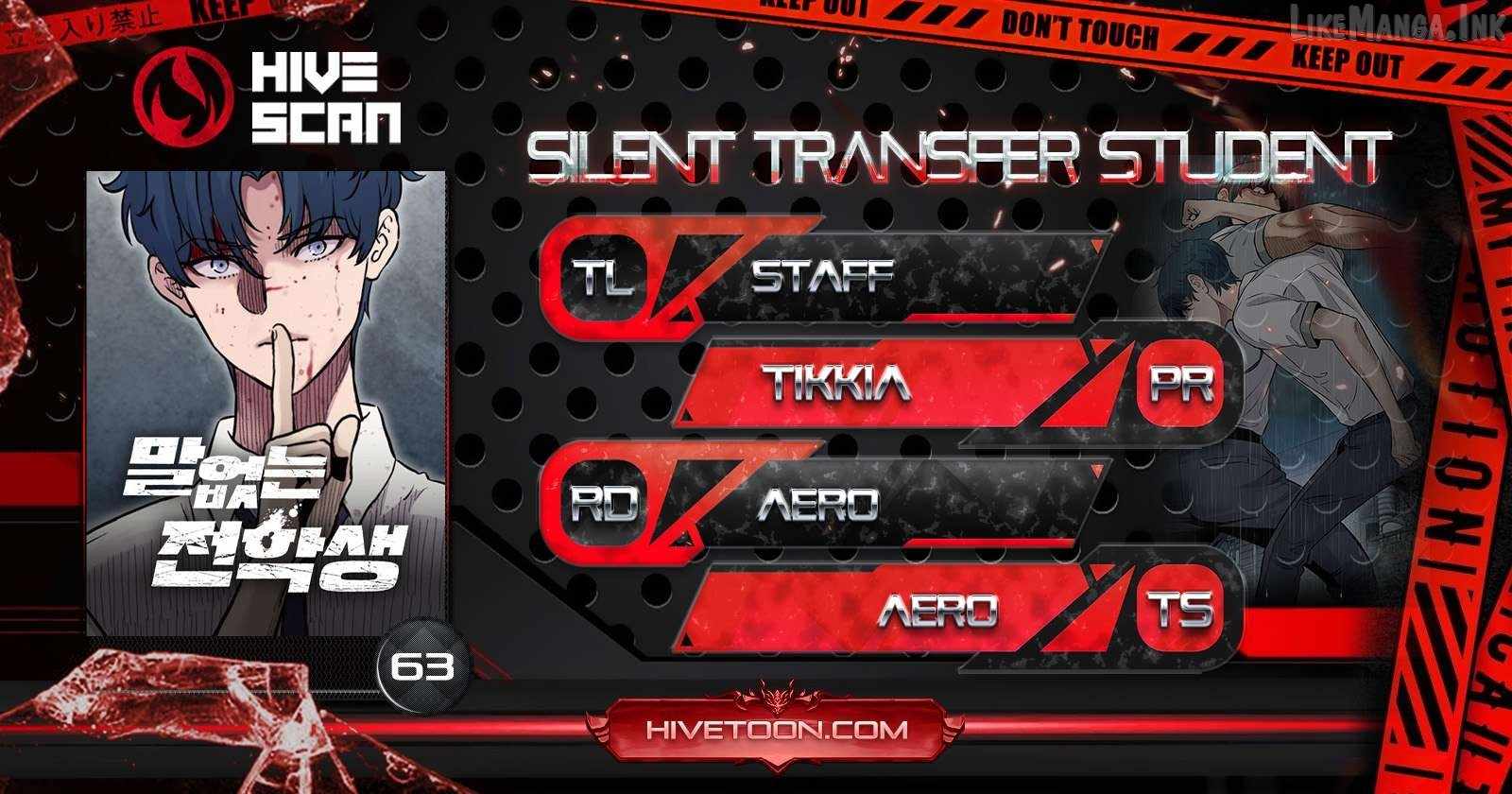 The Silent Transfer Student — Chapter 63 — page 1