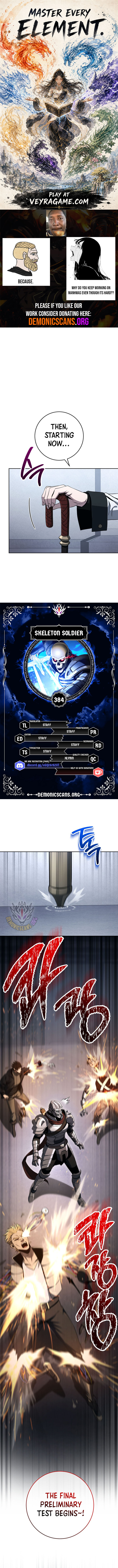 The Skeleton Soldier Failed to Defend the Dungeon [Official] — Chapter 384 — page 1