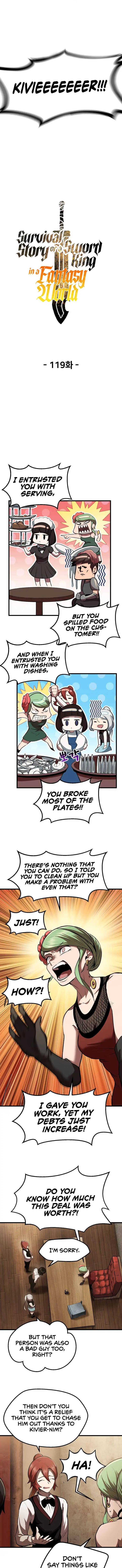 Survival Story of a Sword King in a Fantasy World — Chapter 119 — page 7