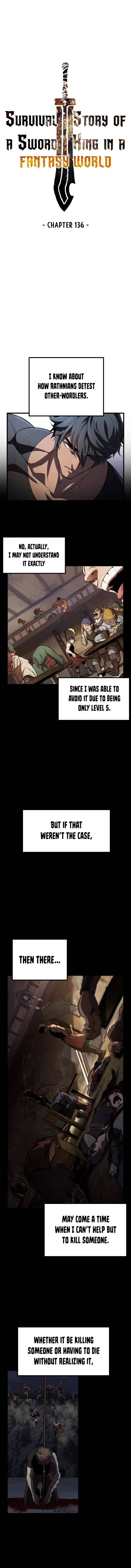 Survival Story of a Sword King in a Fantasy World — Chapter 136 — page 2